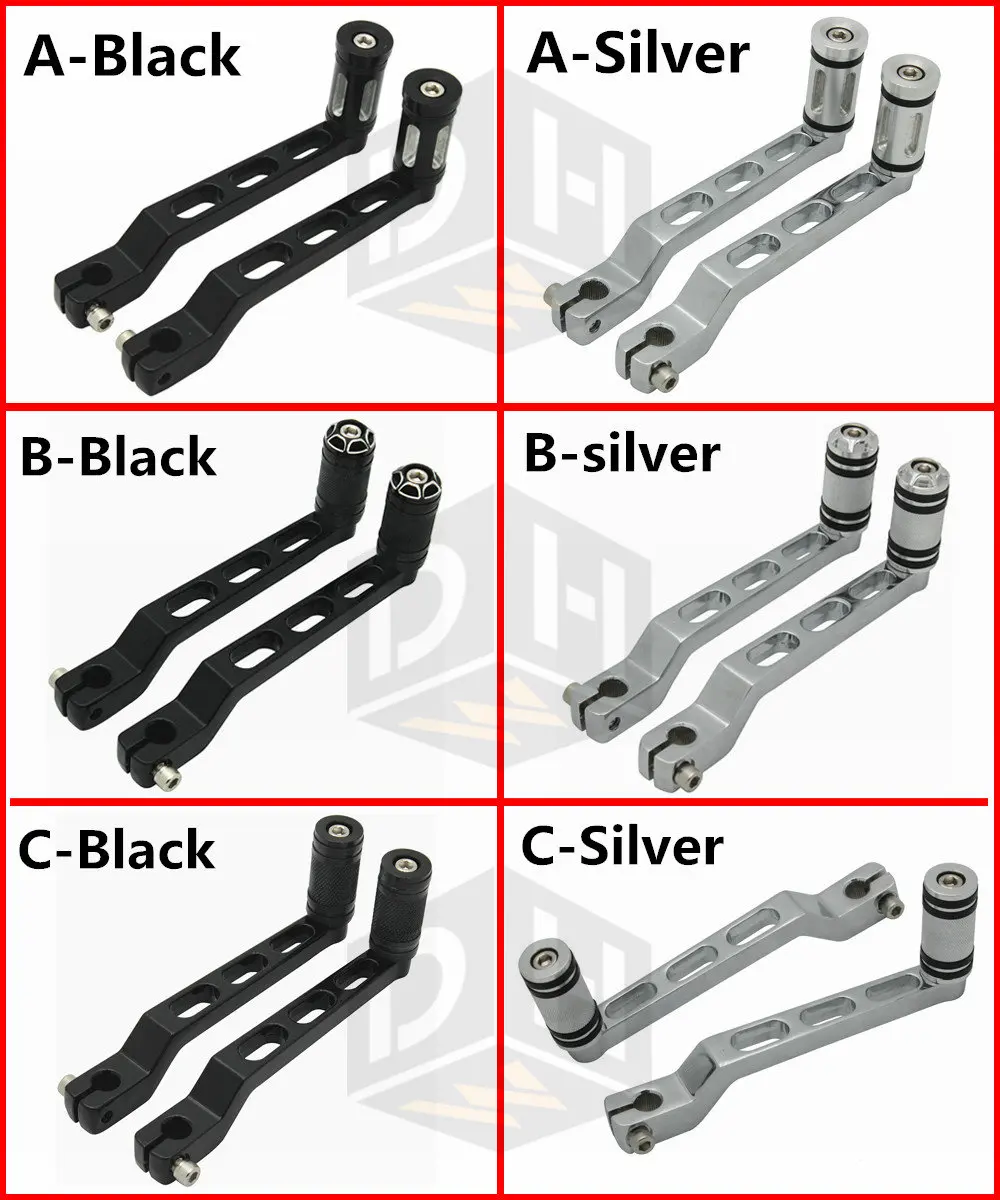 Мотоцикл педаль пятки ног рычаг для коробки передач с сдвигом колышки для Harley Touring Softail Road Glide Road king