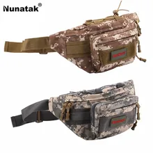 Nunatak многофункциональная Рыболовная Сумка супер седло сумка Тактический наплечный бюст водонепроницаемый Оксфорд слоеный камуфляж камера сумка
