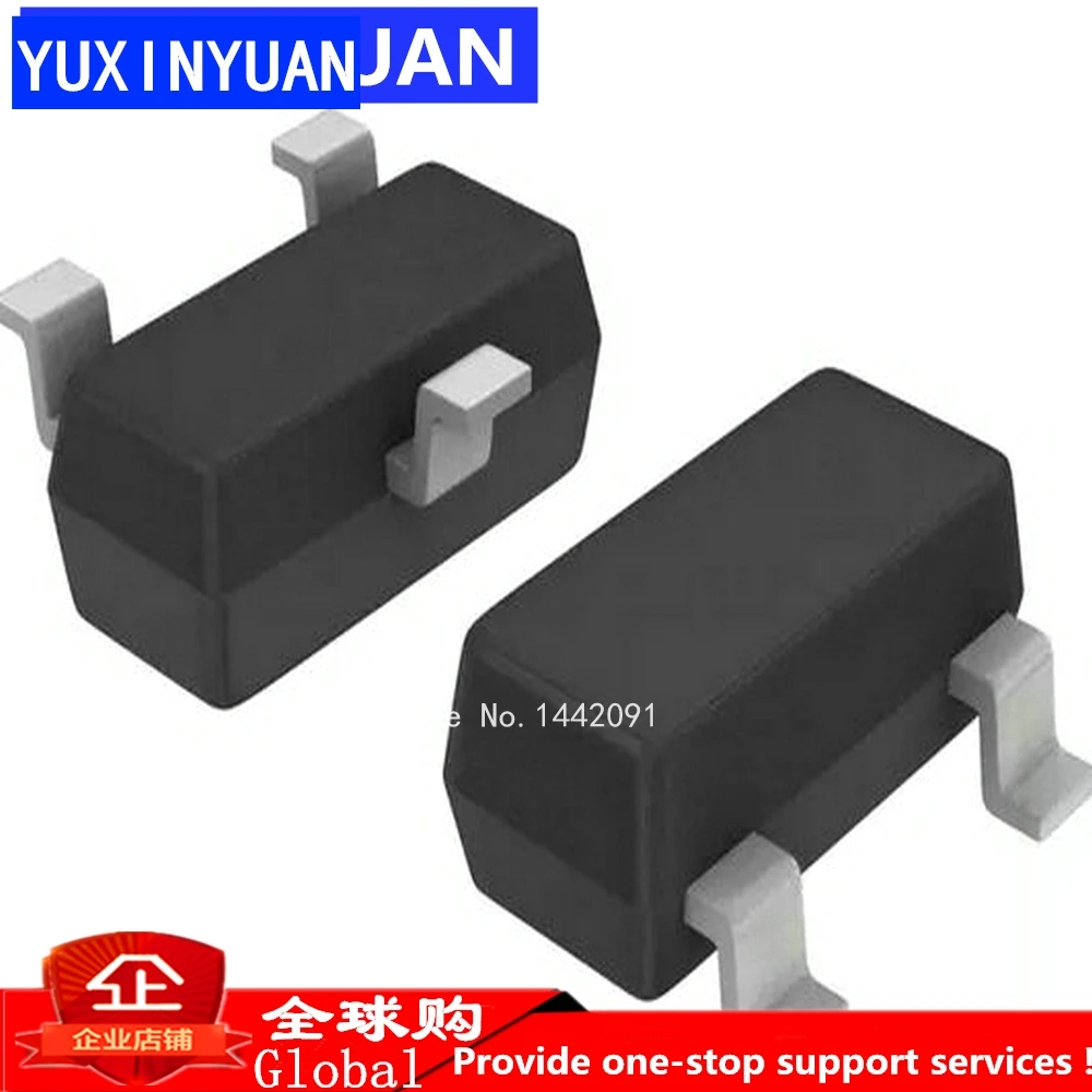 

100 шт./лот BC856B SOT23 BC856 сот SMD СОТ-23 3B