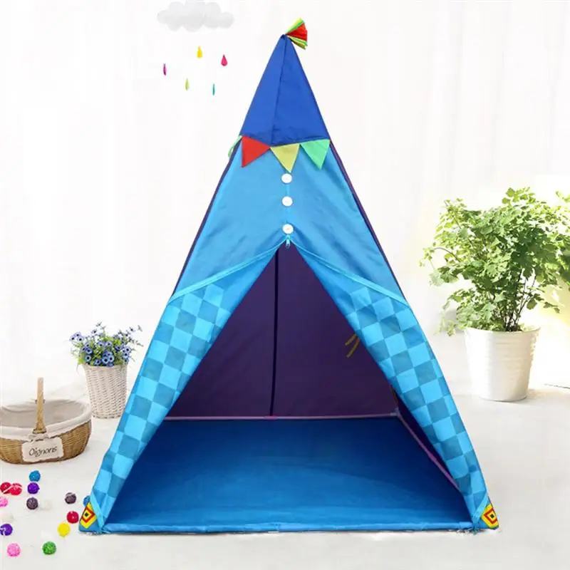 Складная детская игра в шатер крытые шатры Открытый Портативный игровой домик путешествия Кемпинг игра палатка для детей(небо