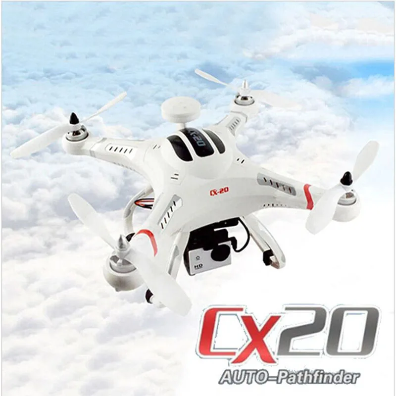 

Cheerson CX20 CX-20 CX 20 2.4G RC Quadcopter 4 Axis Open-Source Version Auto-Pathfinder Helicopter UFO Support FPV