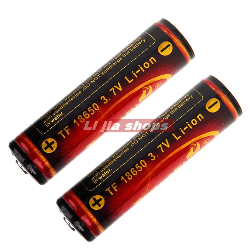 4 шт./лот Trustfire 18650 аккумулятор 3,7 v 3000 mAh фонарь для камеры фонарик 18650 аккумуляторные батареи