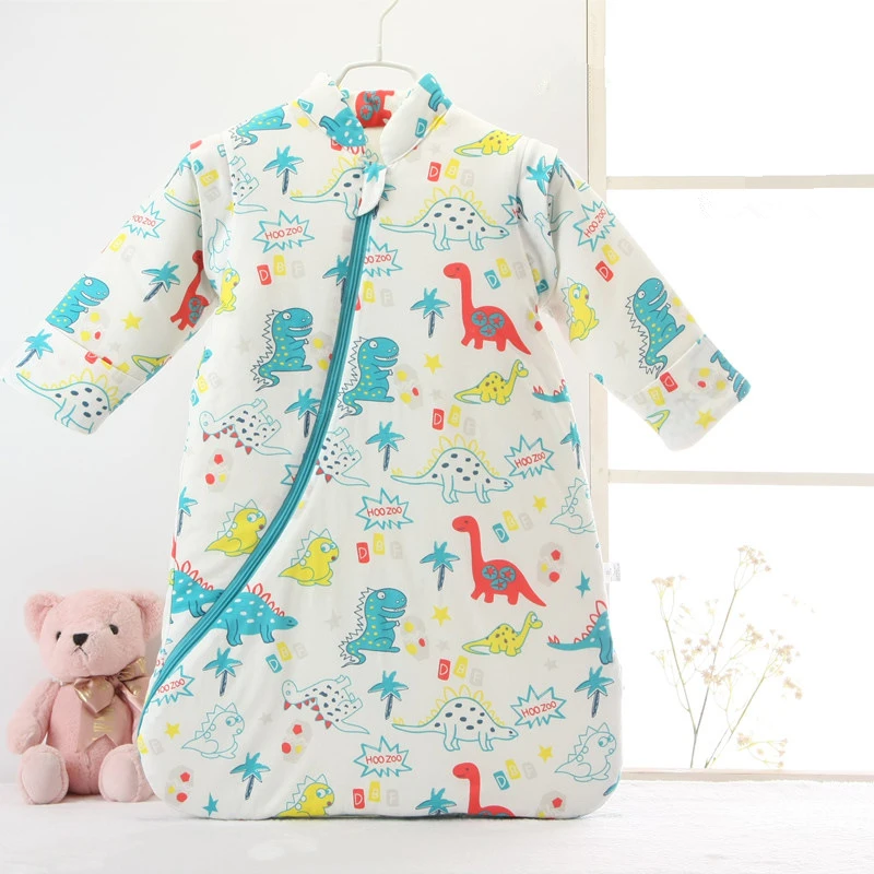 Cheap Newborn Sleeping Bag Spring and Autumn Winter Cotton Mushroom Sleeping Bag Baby Anti kick Baby Cotton Sleeping Bag