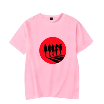 

Short-sleeved T-shirt Red Velvet Short sleeve t-shirt letter printing casual T-shirt unisex loose short-sleeved shirt new hot