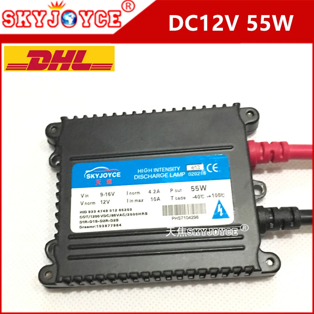 50 X DC12V 55W ballast Car Xenon HID Replacement Digital DC Ballast Slim All Light Bulbs Car