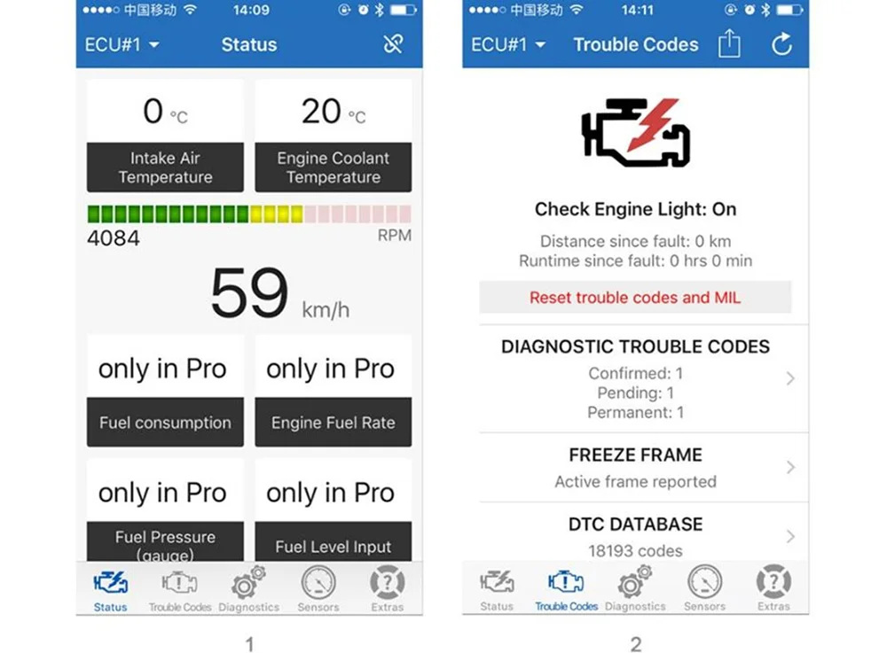 Viecar ELM327 Bluetooth 4,0 OBD2 ELM327 1,5 считыватель кодов Viecar Bluetooth 4 для iOS/Android OBD 2 Автомобильный сканер Viecar-Bluetooth-4