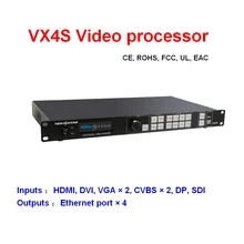 VX4S Novstar светодиодный видео процессор Профессиональный светодиодный дисплей контроллер для Аренда светодиодный дисплей
