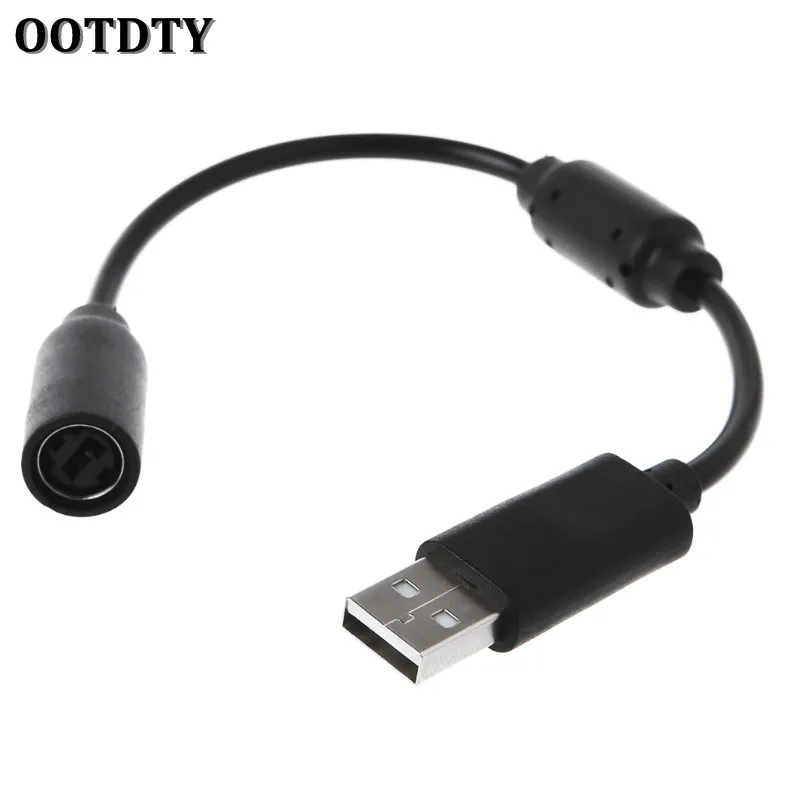

OOTDTY USB Breakaway Cable Adapter Cord Replacement For Xbox 360 Wired Game Controller