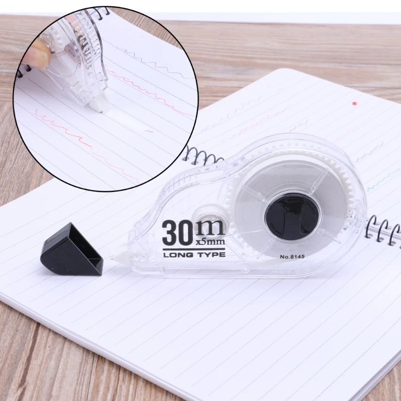 1 Pcs Long Type 30mx5mm Correction Tape For Student And Office School
