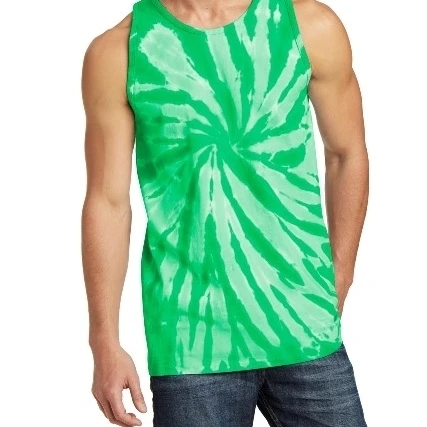 Port & Co PC147TT Tie Dye Tank Top Kelly - 4XL (1)