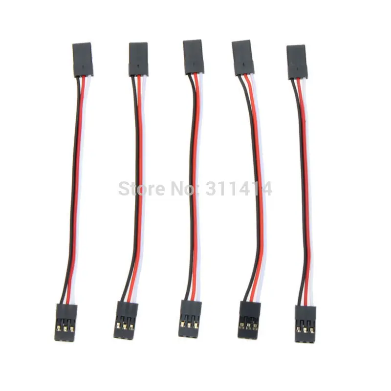 10cm Servo Extension MALE TO MALE-1