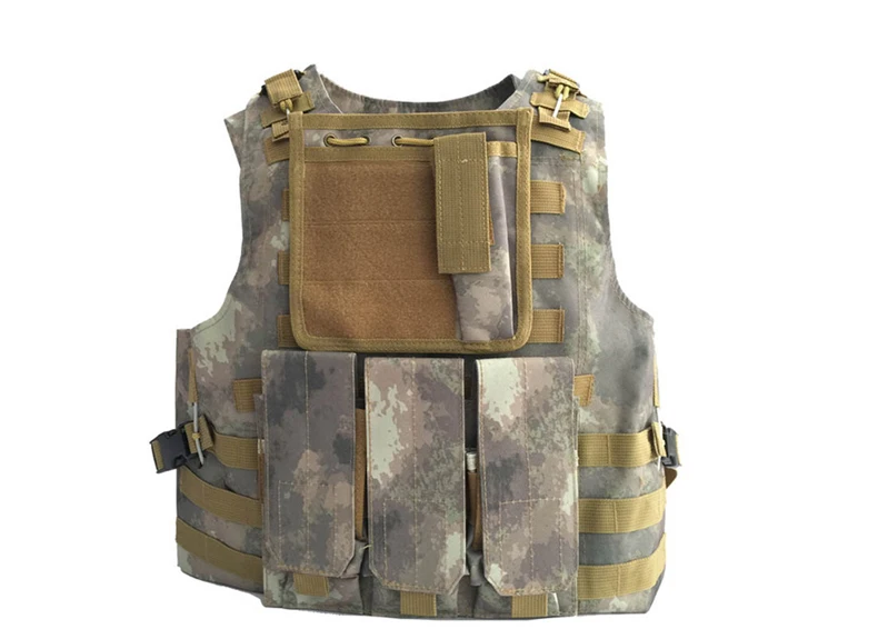 Hunting Equipment CP Camo FG Camouflage Military Tactical Vest Wargame Body Molle Armor Hunting Vest CS Outdoor Jungle Vests Men (4)