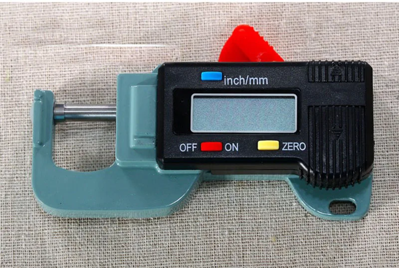 Precise 0.01mm Mini Digital Thickness Gauge Meter 10mm Metal Horizontal Electronic Micrometer Thickness Measurement Tester digital caliper thickness gauge