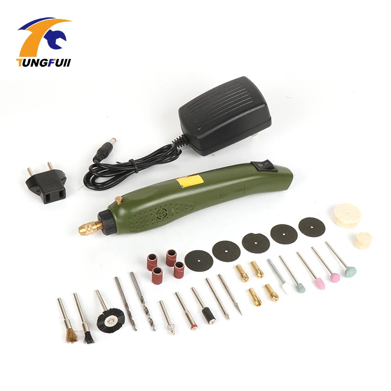 

Tungfull Mini Electric Mini Drill Multifunction Engraving Machine Electric Tool Kit For Dremel Kit Engraver Mini Drill With Part