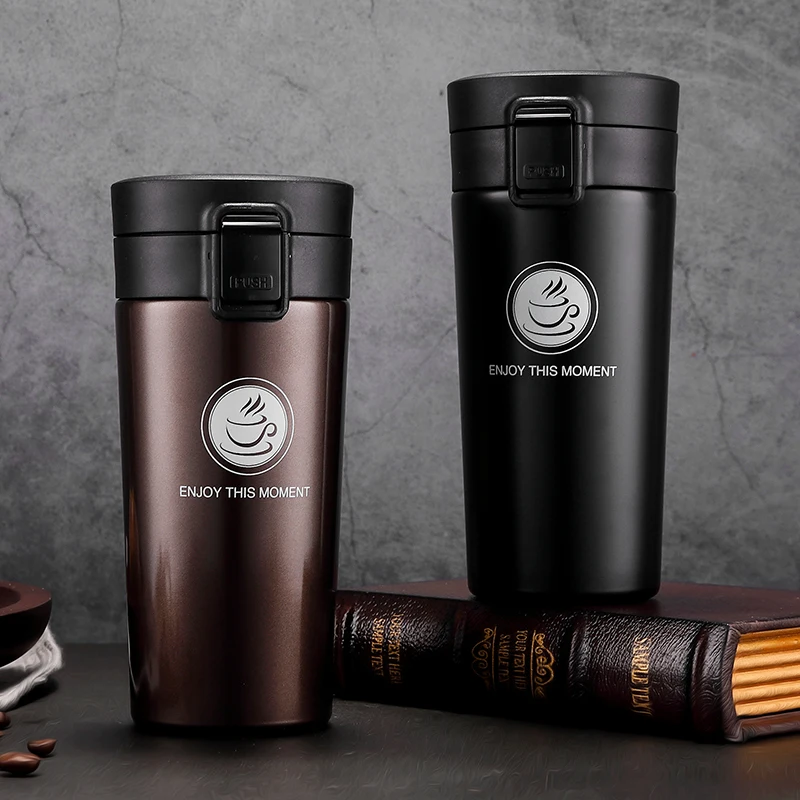 Keelorn Thermos Mug Coffee Cup with Lid Thermocup Seal Stainless Steel vacuum flasks Thermo mug for Car Water Bottles