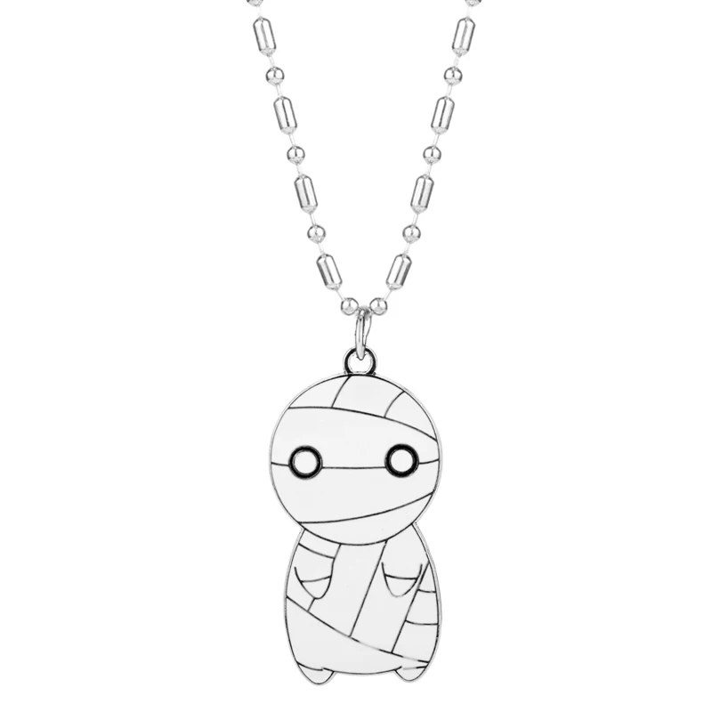 

MQCHUN Anime Miira no Kaikata Mii-kun How to keep a mummy Enamel Metal Alloy Pendant Necklace Cosplay Gifts