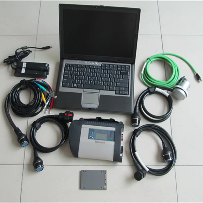  Neueste software 201912 SSD mit Hrdware MB Star C4 SD Verbinden diagnose werkzeug C4 SD scanner mit