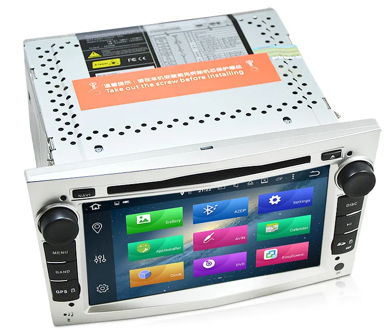 Clearance Silver 4G+32G 7" Touch Screen Android 8.1 Car gps dvd For Opel Astra H Vectra Corsa Zafira Wifi 4G Bluetooth Radio RDS OBD USB 2