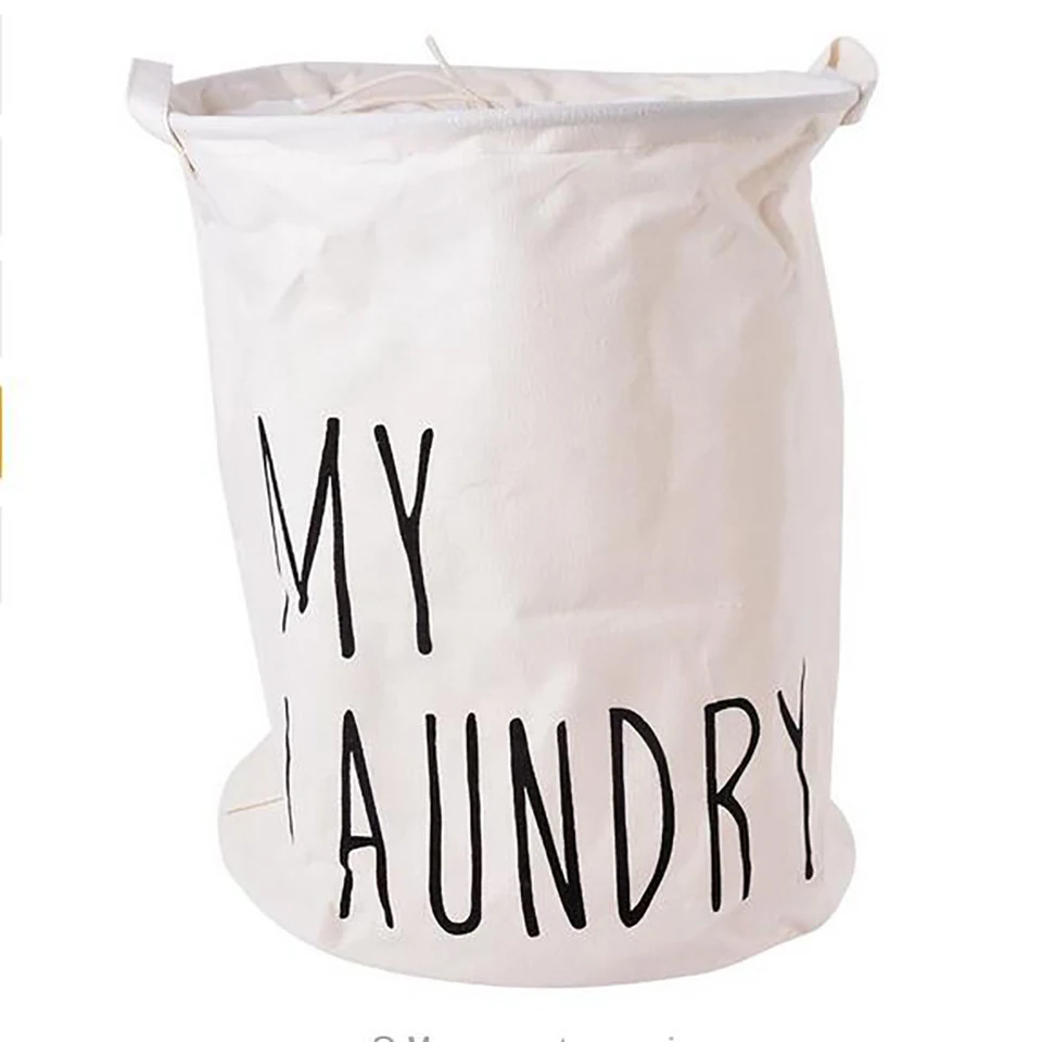 جديد بلدي LUNDRY أربعة اللون القطن الكتان سلال الغسيل تخزين برميل للماء ملزم القذرة الملابس لعب النثرية تخزين