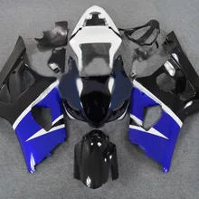 ABS сине-черный, сверкающий комплект для SUZUKI GSXR1000 2003 2004 GSX-R1000 03 04 GSXR1000 K3 03 04 набор обтекателей для мотоцикла+ 7 подарки