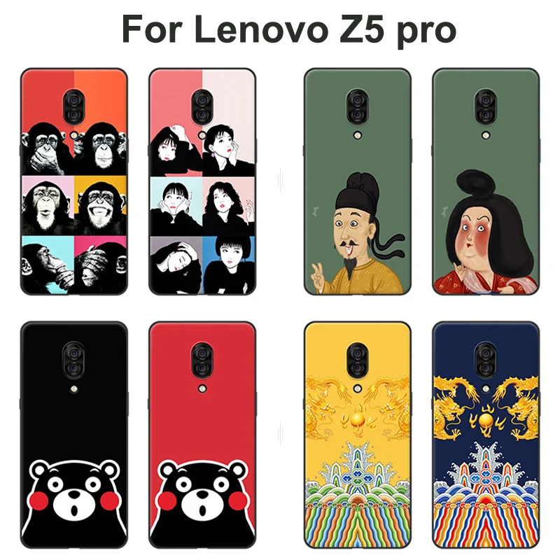 Силиконовый ударопрочный чехол для Lenovo Z5 Pro задняя крышка Z 5 Z5pro L78031|Бамперы| |