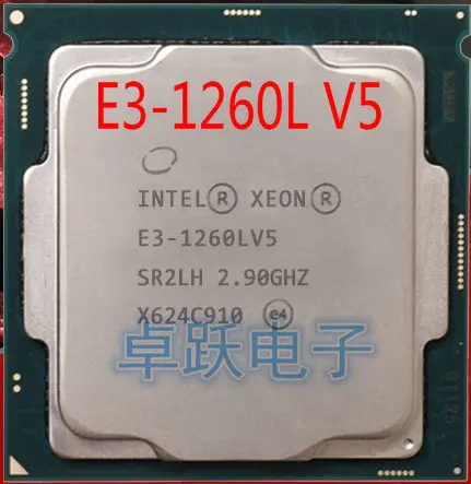 Процессор Intel Xeon E3 1260L V5 четырехъядерный процессор 2,9 ГГц LGA 1151 8 Мб E3-1260L V5