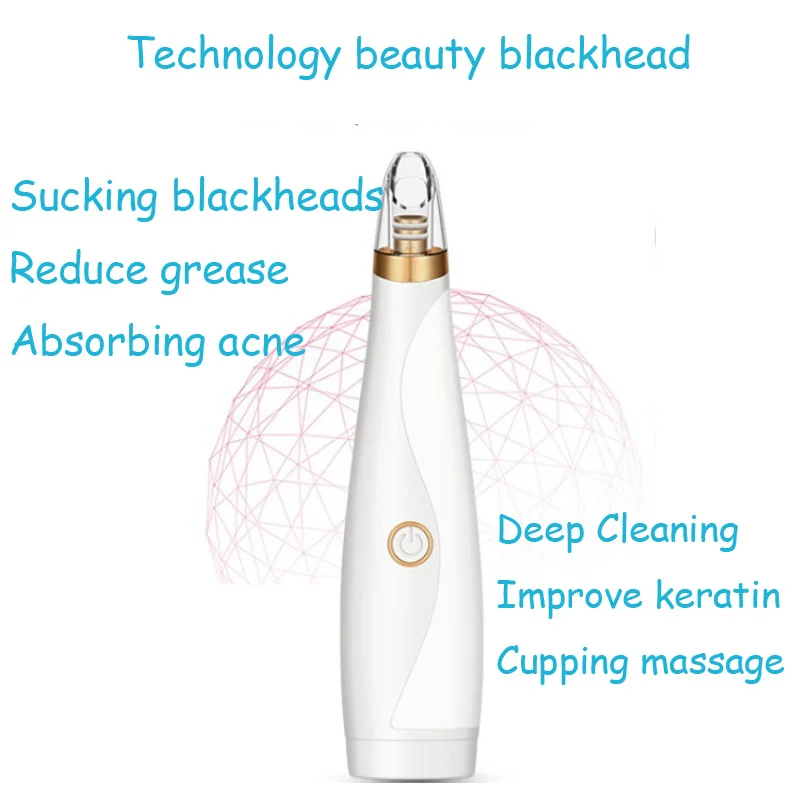 

New Blackhead Artifact Face Pore Cleaner Electric Blackhead Acne Horny Facial Cleansing Skin Care Tools Battery