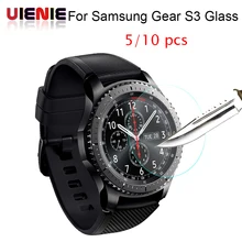 10 шт./лот 9 H Экран протектор Закаленное Стекло пленка для samsung Шестерни S3 классический/Frontier против царапин ультра тонкий экран протектор