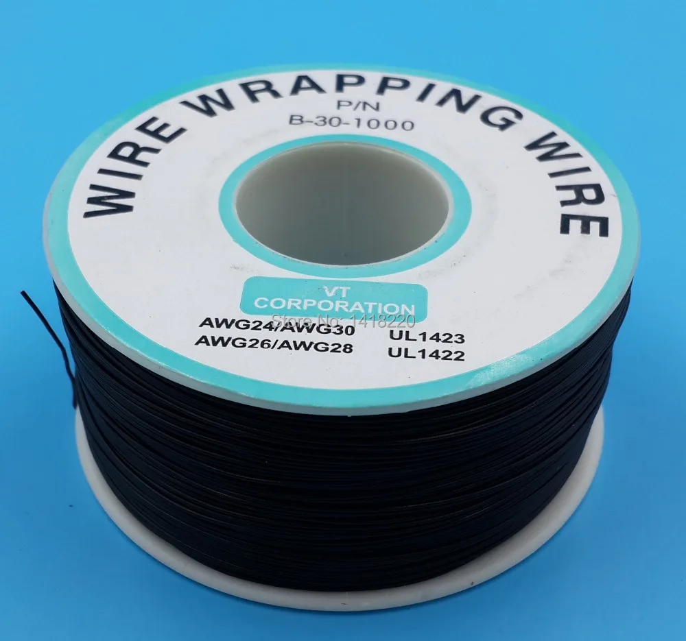 9Pcs 0.25mm Wire Wrapping Wire 30AWG Cable 250m Red Black White Yellow Green Blue Purple Orange Grey Total 9 kinds-in Power Cords & Extension Cords from ...