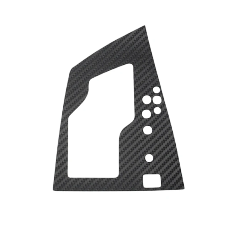 

Car Gear Panel Decoration Cover Carbon Fiber Gear Cover Sticker Panel Trim Auto Accessories For Toyota COROLLA 2014 2015 1PC