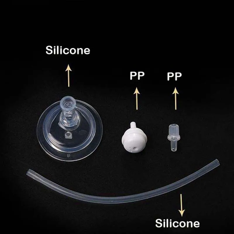 1 комплект, детская бутылка, соломенная замена, широкий рот, калибр, детская чашка для питьевой воды, соломенные Сменные флаконы, аксессуары