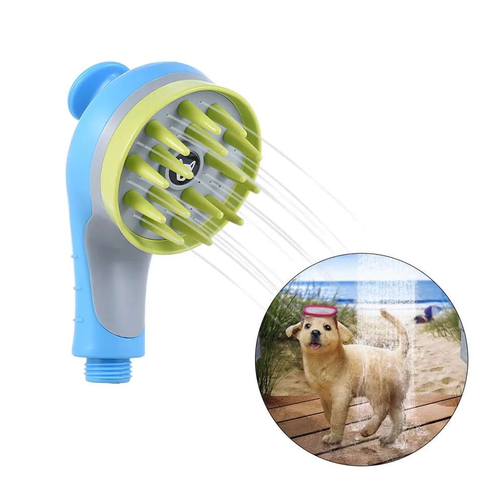 Pets Dog Sprayer Dogs Wash Grooming Brush Bathing Cleaner Washing Bath
