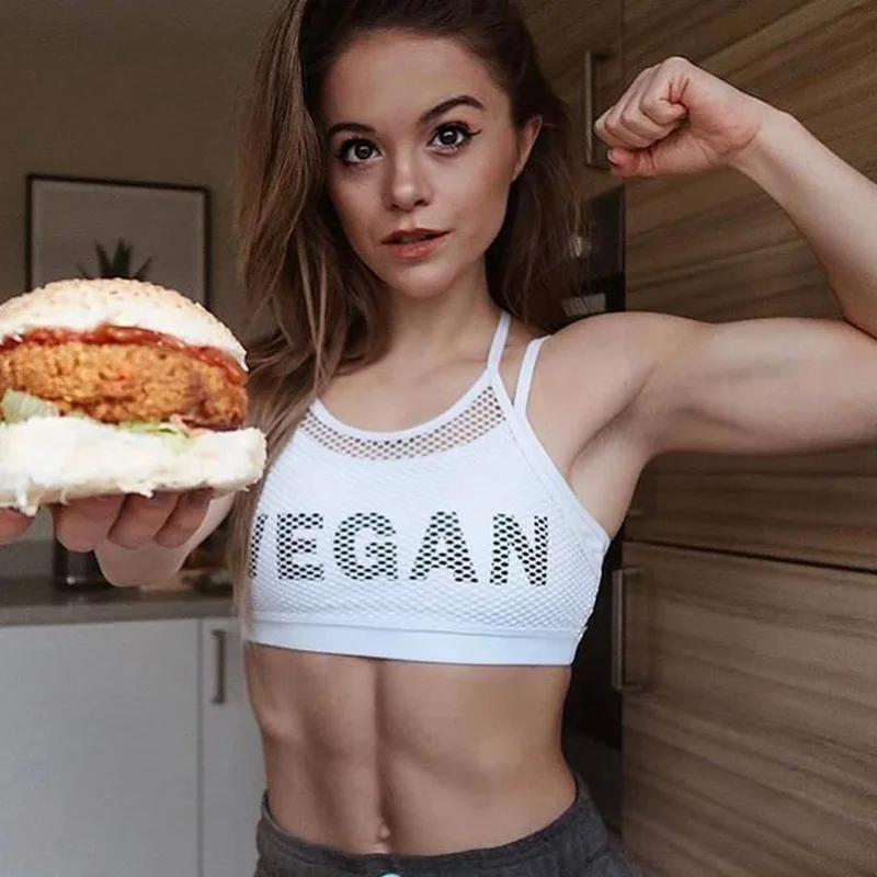 

InstaHot Sexy Fake Two Pieces Mesh Camis Tank Tops Women VEGAN Printed Spaghetti Strap Backless Bustier Workout Top Vest Ladies