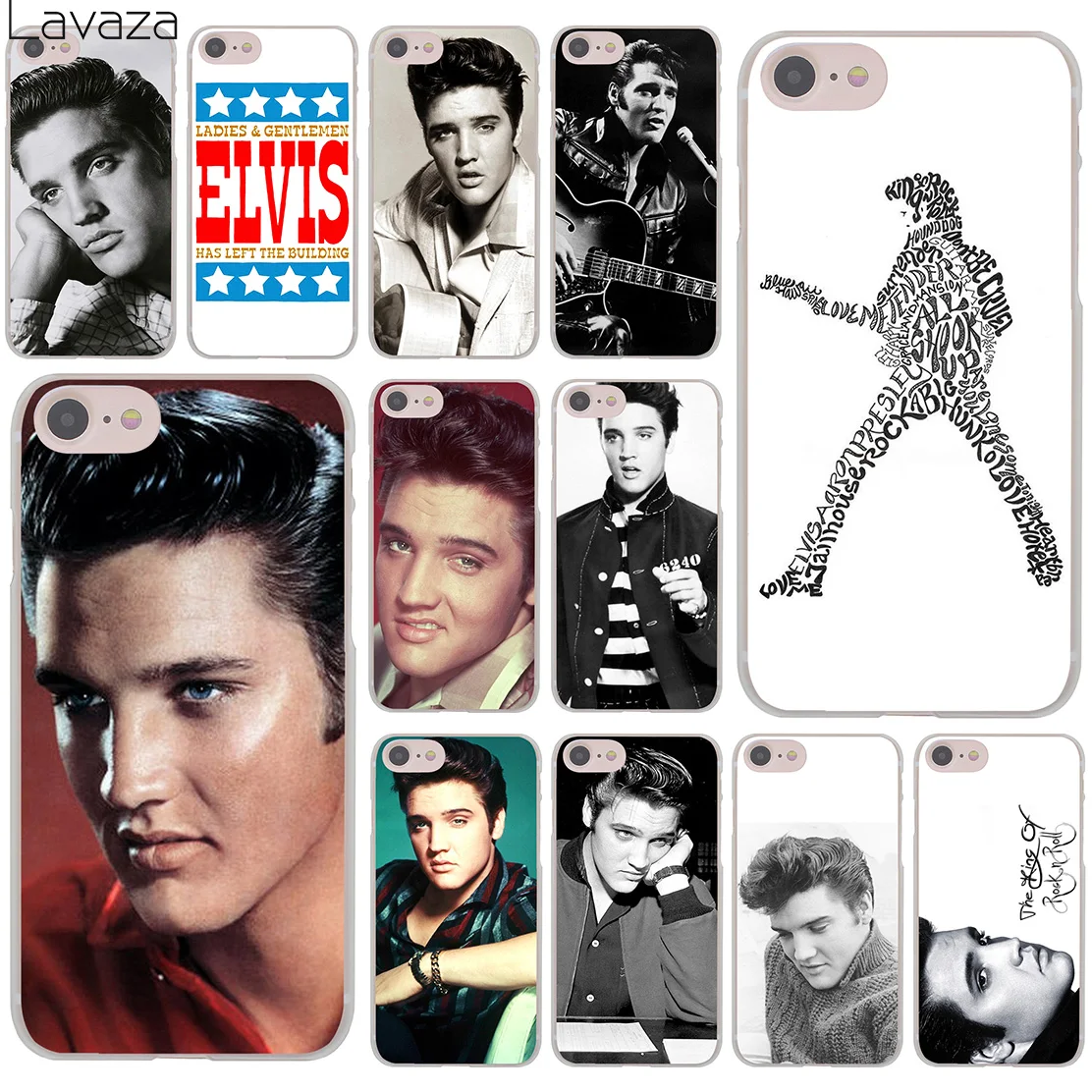 Lavaza Elvis Presley Kiss жесткий чехол для телефона iPhone XR X 11 Pro XS Max 8 7 6 6S 5 5S SE 4S 4 10|case a|case pluscase