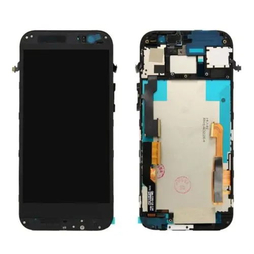 

LCD Display + Digitizer Touch Screen Assembly frame For HTC ONE M8 free shipping
