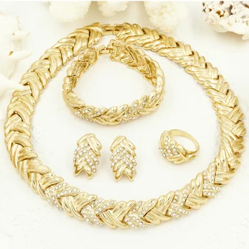 Dubai 18K Gold Plated Jewelry Sets