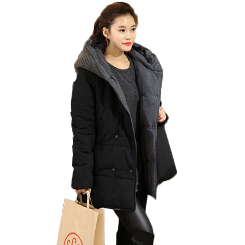 Parka 2017 New Winter Jacket Women Down Cotton Coat