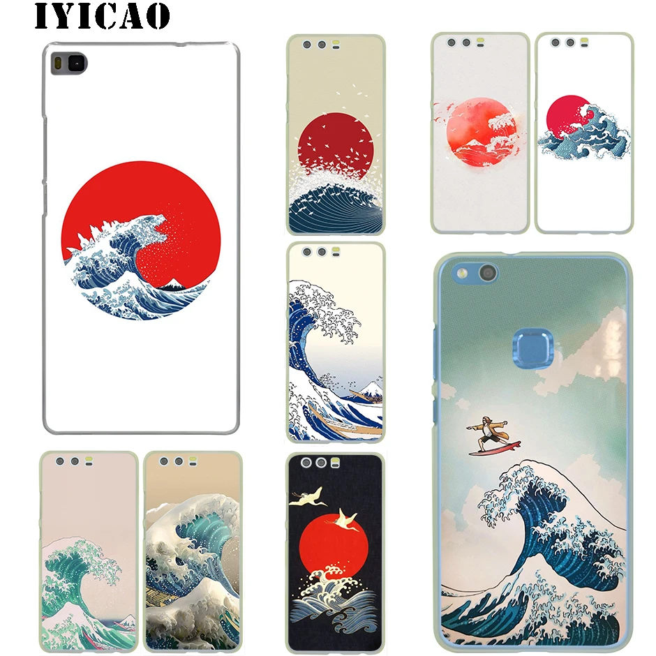 Жесткий чехол Great Wave off Kanagawa для Huawei P30 P20 P9 P10 Plus P8 Lite Pro P Smart Z 2019 Nova 2i 3i 4 5i | Мобильные