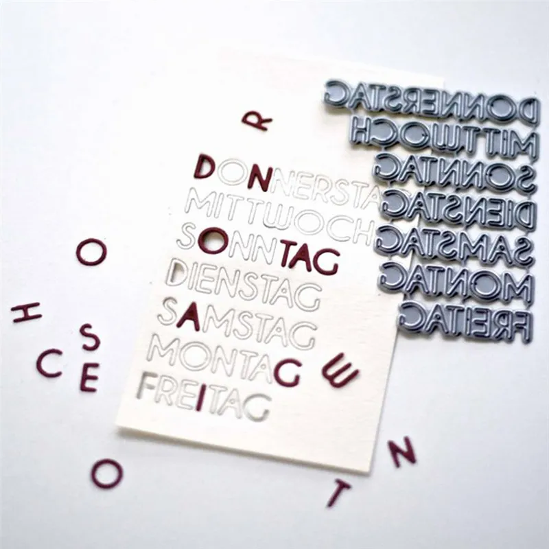 

DiyArt Letter Dies Alphabet Metal Cutting Dies Craft Dies Scrapbooking Album Embossing Stencil Die Cut Card Making New 2019