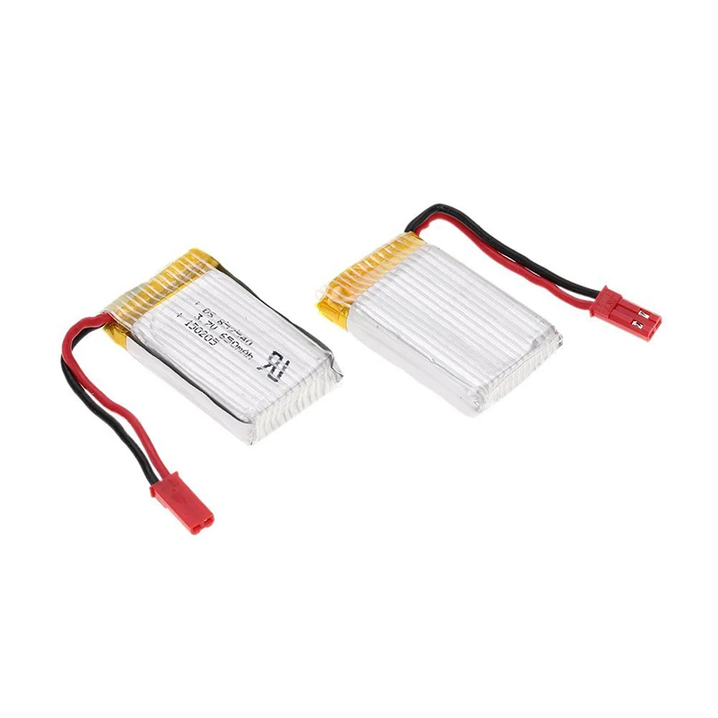 2 шт 3,7 V 650mAh Lipo батарея для Huajun W609-9 W609-10 RC Hexacopter Дрон
