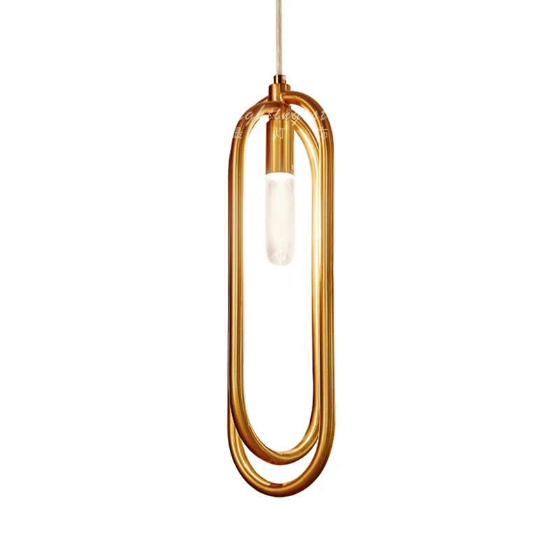 

Post Modern LED Pendant Lights Nordic for Living Room Bedroom Home Decoration Gold Hanging Lamp Creative Indoor Lighting Fixture