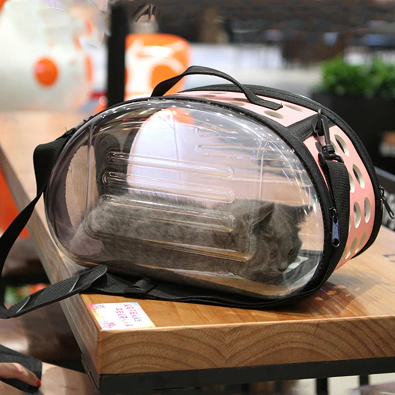 

Transparent Cat Bag Pet Dog Carrier Bag Puppy Backpack Dog Bag Portable Cat Carrier Bag Chihuahua Pet Product Supply