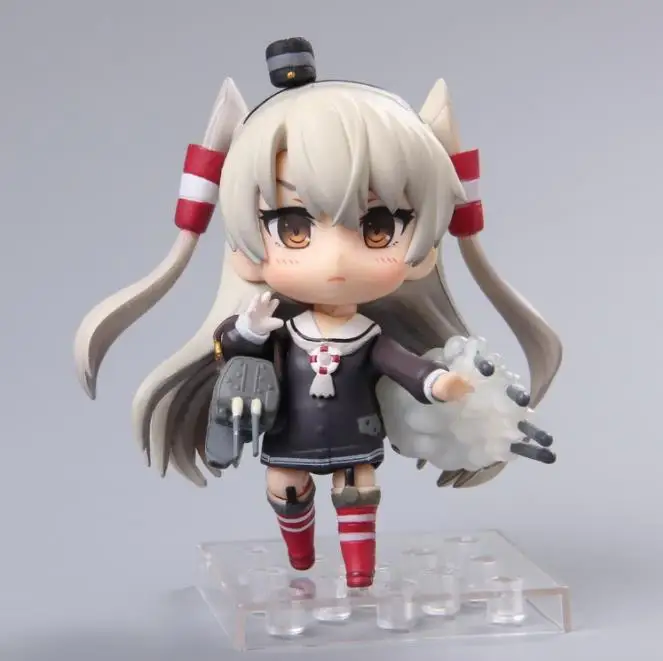 

Anime Cartoon Kantai Collection Cute Nendoroid Action Figures PVC Dolls Gift Model Collectible Toys With Box 8cm