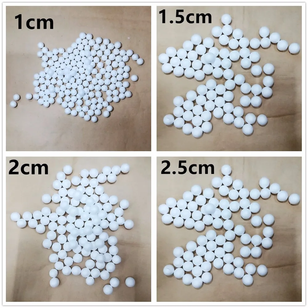 Diameter 1cm 1 5cm 2cm 3 4cm White Modelling Polystyrene Styrofoam Foam 