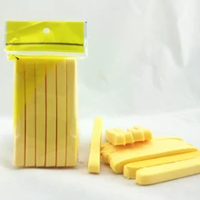 12 шт./пакет косметический слойка сжатого Щетка Для Очистки Ванна очищающее средство для лица, губка для мытья для снятия макияжа Уход за кожей лица макияж