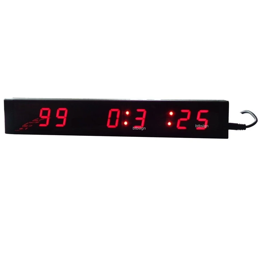 Mini LED Hari Hitung Mundur Jam Digital Jam Dinding Countdown