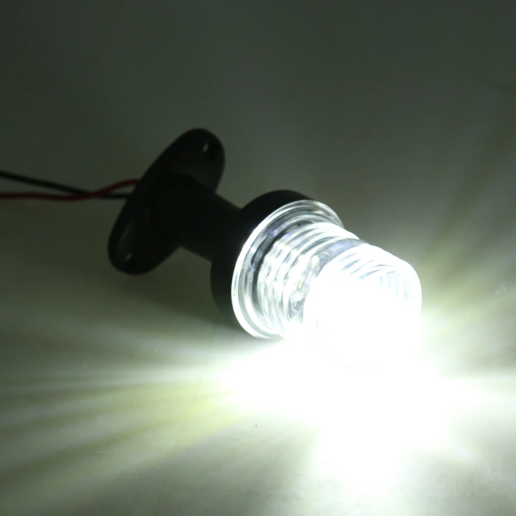 12v 33Led 5'' Boat Anchor Stern Masthead Navigation Pedestal White Led Light