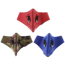 Велосипед для верховой езды PM2.5 защита от газа фильтр респиратора с Пылезащитная маска на голову