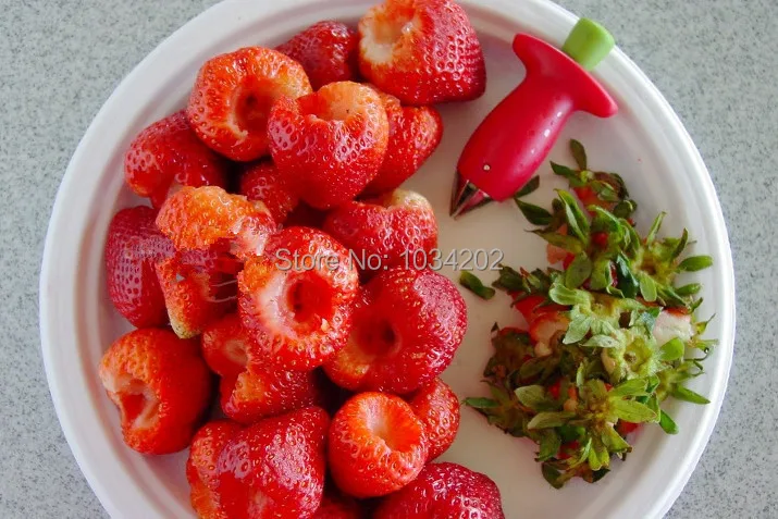 Клубника томаты удаления стволовых листьев Халлер удаление Машинка для удаления сердцевины из фруктов Кухонные гаджеты# TR37
