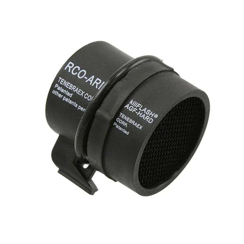 Тактический Killflash и Защитная крышка для оптическим прицелом черный